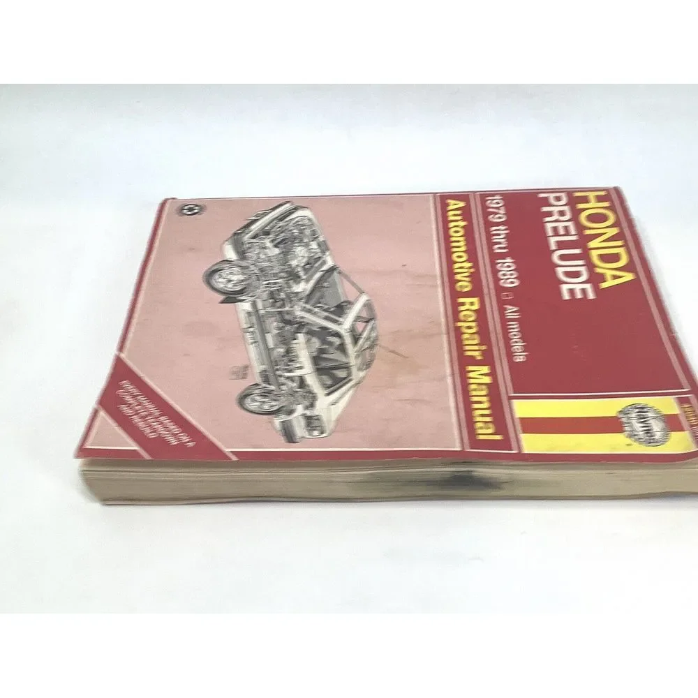 1979 - 1989 Honda‎ Prelude Automotive Repair Manual 42040 Haynes Paperback